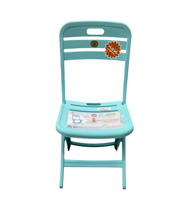 SILLA INFANTIL PLEGABLE BAMBINO A55 AZUL