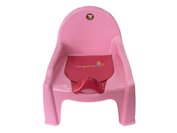 SILLA INFANTIL ENTRENADORA L32.4X31.9 ROSA