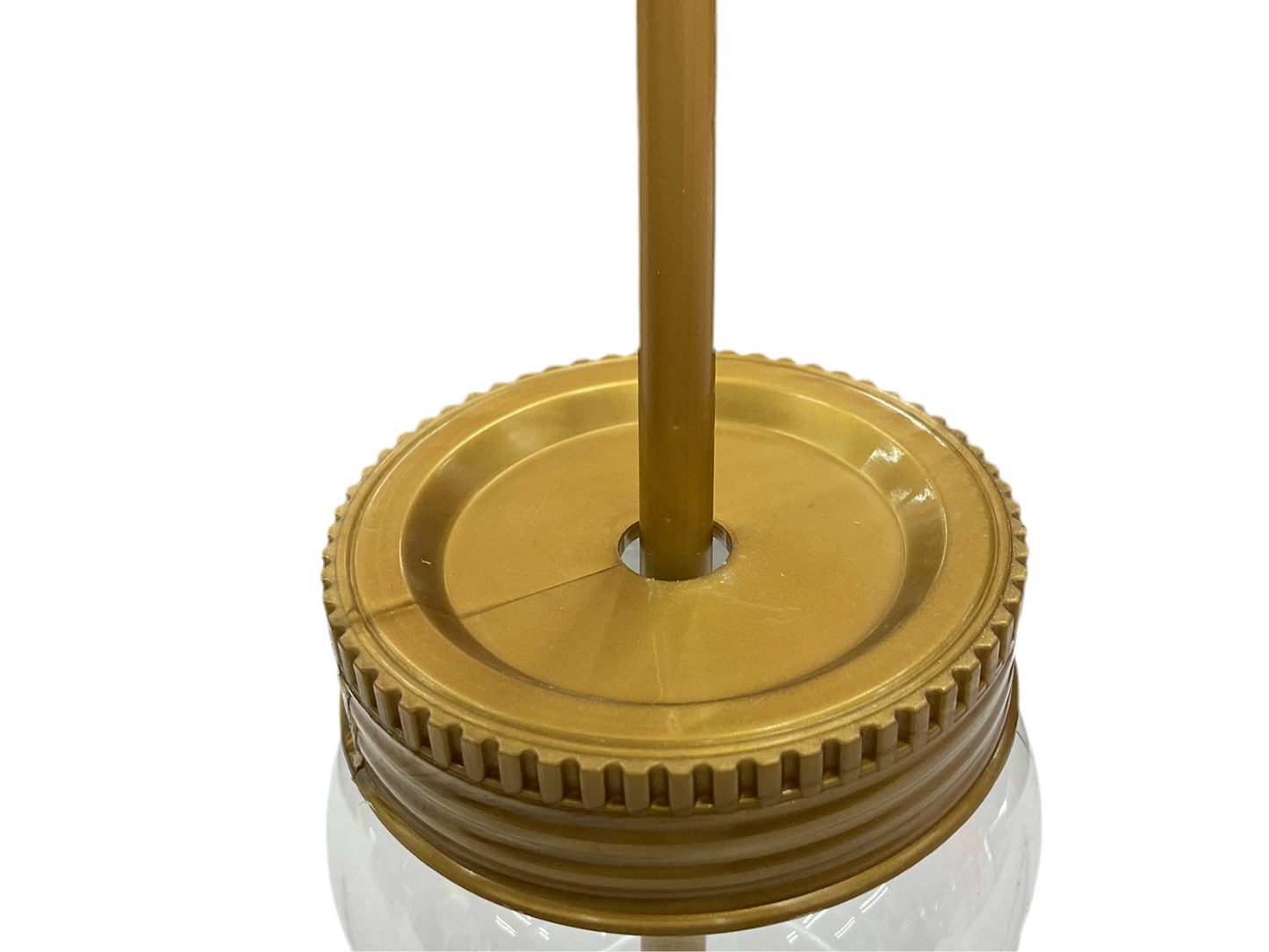 TAPA DRINKING CON POPOTE PARA TARRO