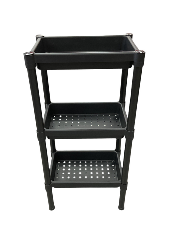 RACK ESTANTE MULTIUSOS CHICO 3 NIVELES PLASTY