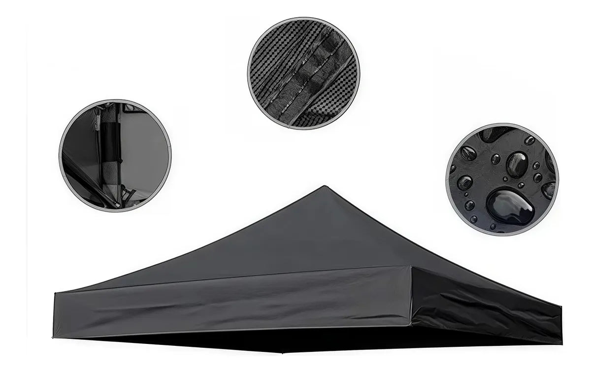 TECHO DE LONA IMPERMEABLE PARA TOLDO 3X3