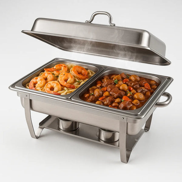 Bufetera Para Banquetes Acero Inoxidable Capacidad 11L