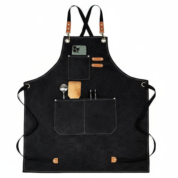 MANDIL IMPERMEABLE MEZCLILLA PREMIUM