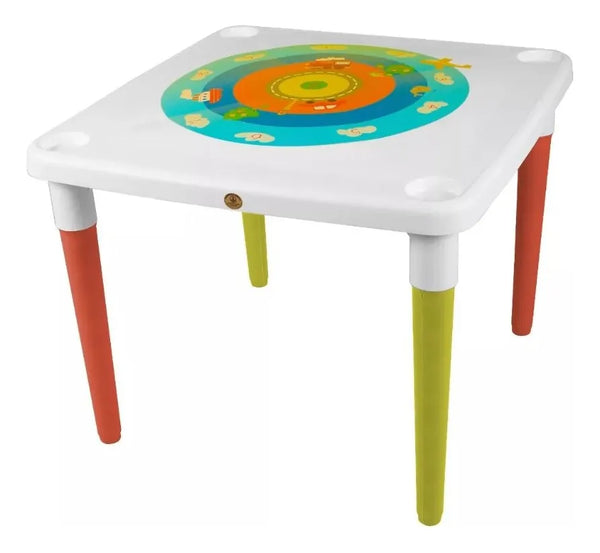 MESA INFANTIL ARMABLE BAMBINO BLANCA