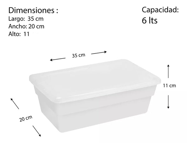 CAJA ZAPATERA 6L PEYO