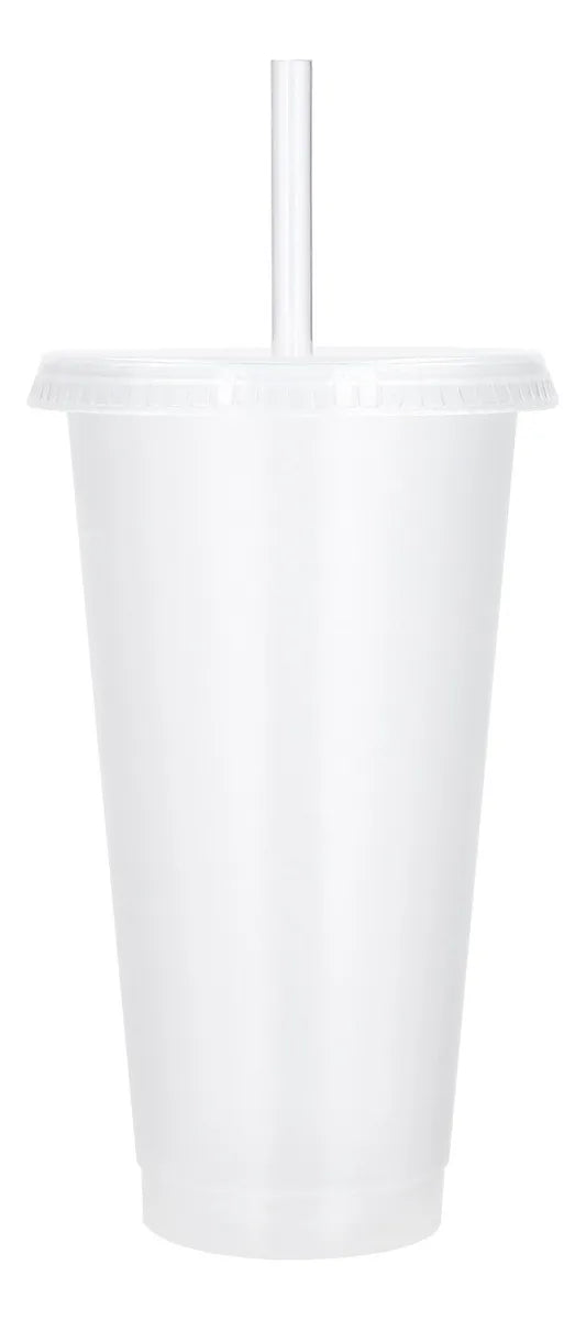 VASO LIBERTY 24 OZ CON TAPA Y POPOTE