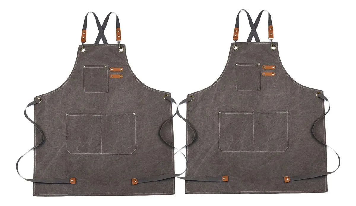 MANDIL IMPERMEABLE MEZCLILLA PREMIUM