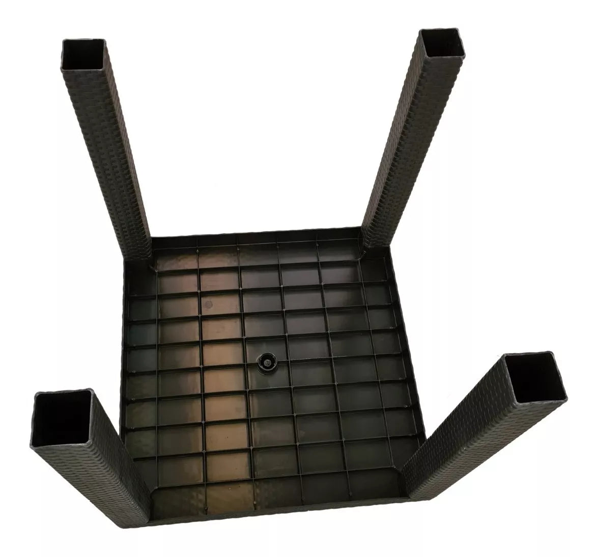 MESA CUADRADA RATTAN PATAS DESMONTABLES FLIPP