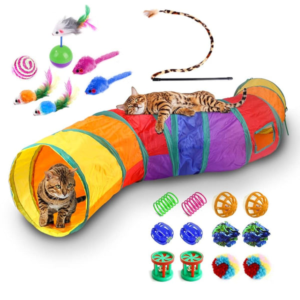 JUGUETE PARA GATOS 20 PIEZAS