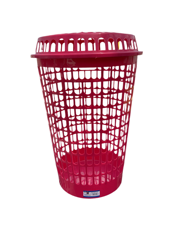 CESTO CALADO IRIS C/TAPA ROSA LIPSTICK