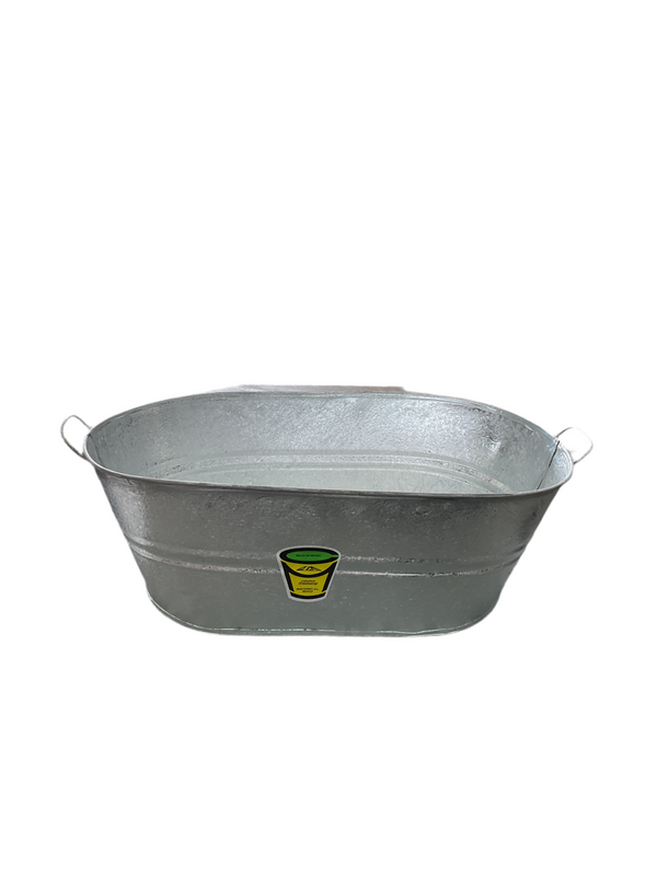 TINA OVALADA 1 GALVANIZADA