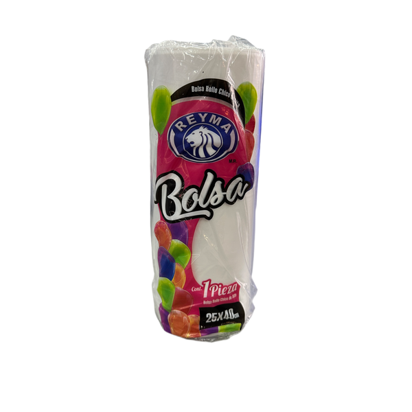 BOLSA EN ROLLO AD REYMA RESISTENCIA 2 KG 25X40