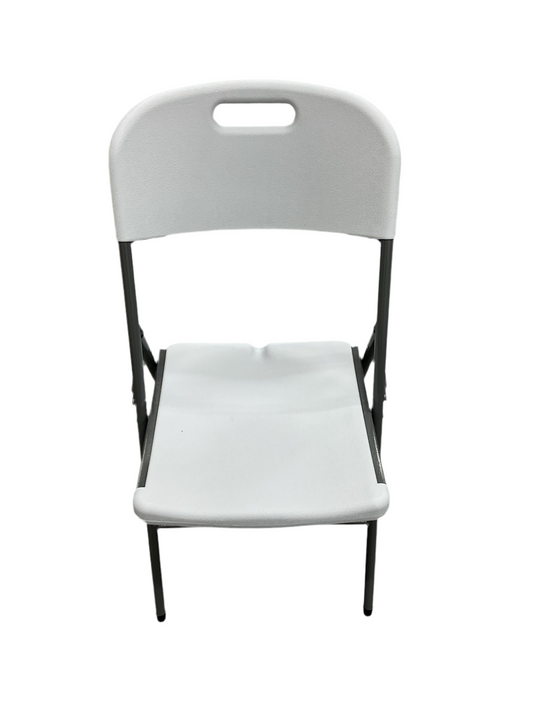 SILLA BLANCA PLEGABLE