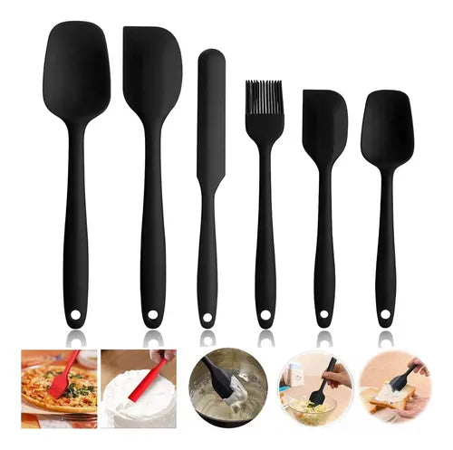 SET 6 UTENSILIOS SILICON REPOSTERIA