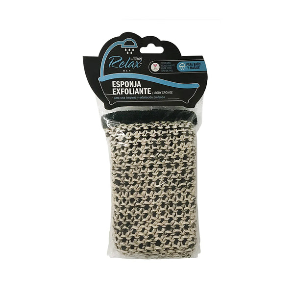 ESPONJA EXFOLIANTE HOMBRE