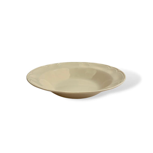 PLATO SOPERO CLASICO 8.5" BEIGE