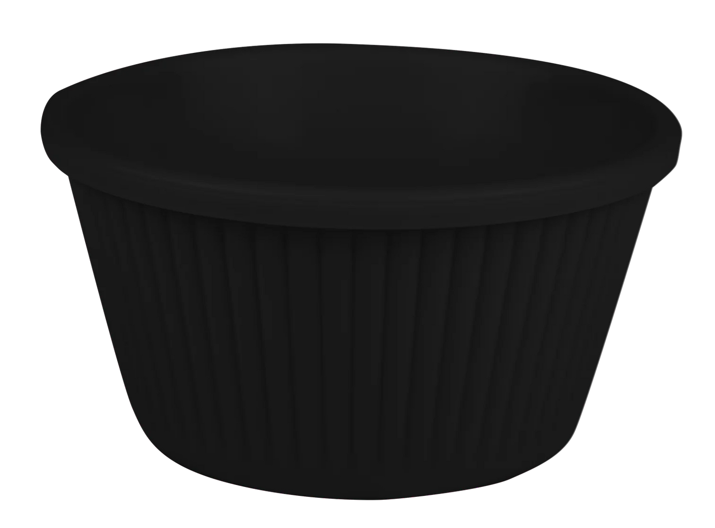 MELAPLAST RAMEKIN 2OZ NEGRO/COLORS YULIANA