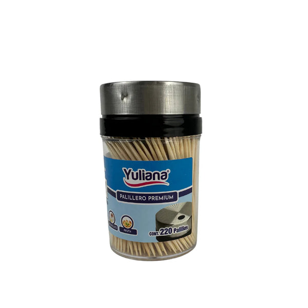 PALILLERO CON DISPENSADOR DE ACERO INOX YULIANA