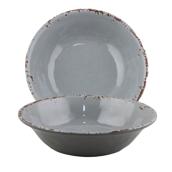 PLATO SOPERO 7.5" MELAMINA OXIDO