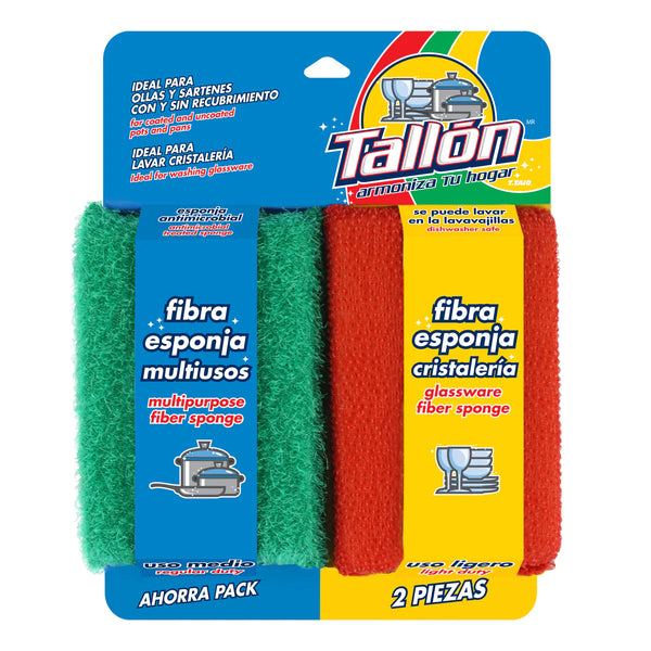 FIBRA ESPONJA 2 PACK