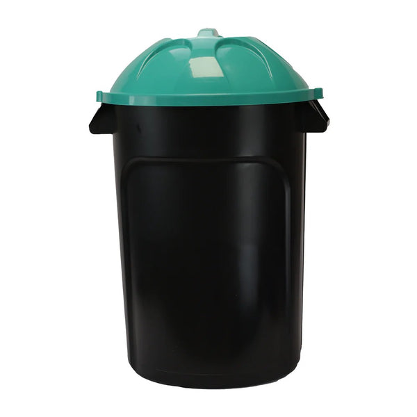 BOTE NEGRO 100 LITROS C/TAPA PLASVIC