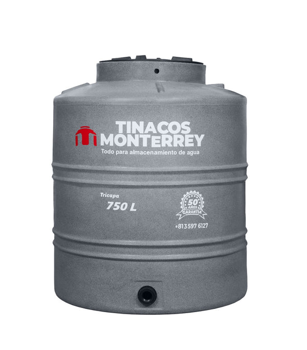 TINACO 750 LITROS CONVENCIONAL TRICAPA
