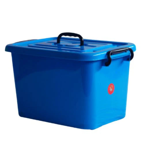 CAJA CON ASA RUEDAS Y GRAPAS PEYO