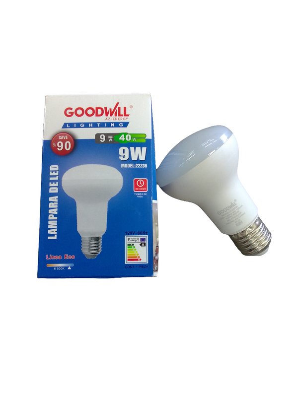22236 LAMPARA LED 9W 6500K GOODWILL