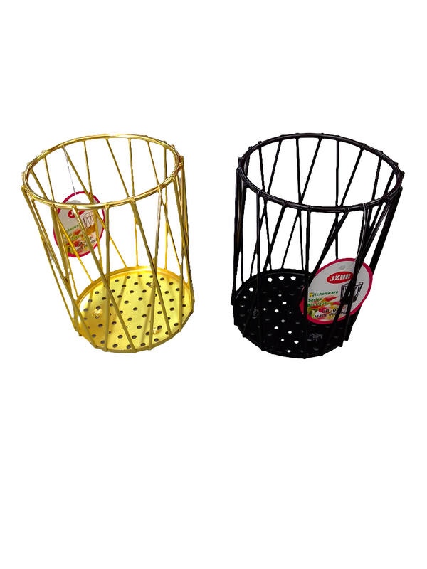 PORTACUBIERTOS REDONDO DORADO 13.5 PEONI