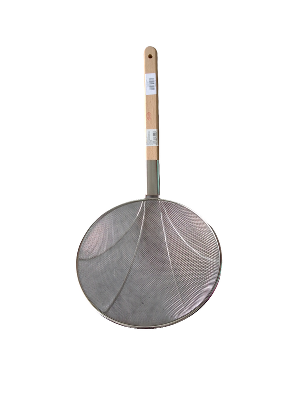 COLADOR MANGO MADERA 28 CM PEONIA