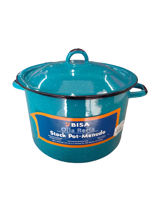 OLLA RECTA PELTRE BARO 28 CM 11 L