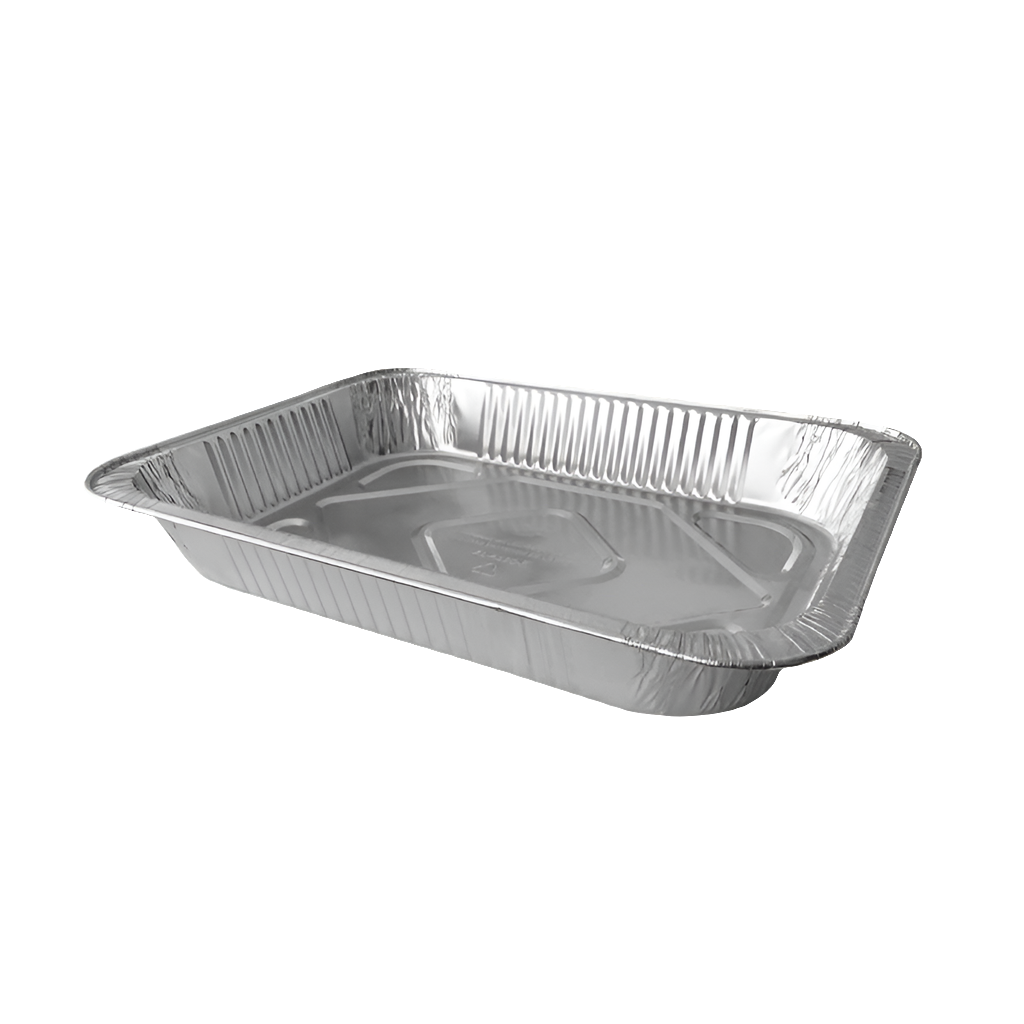CHAROLA DE ALUMINIO RECTANGULAR INIX – Plasti