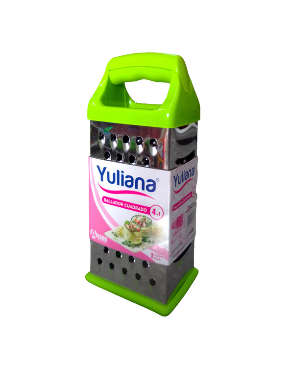 RALLADOR CUADRADO DE ACERO INOXIDABLE MOD 6028