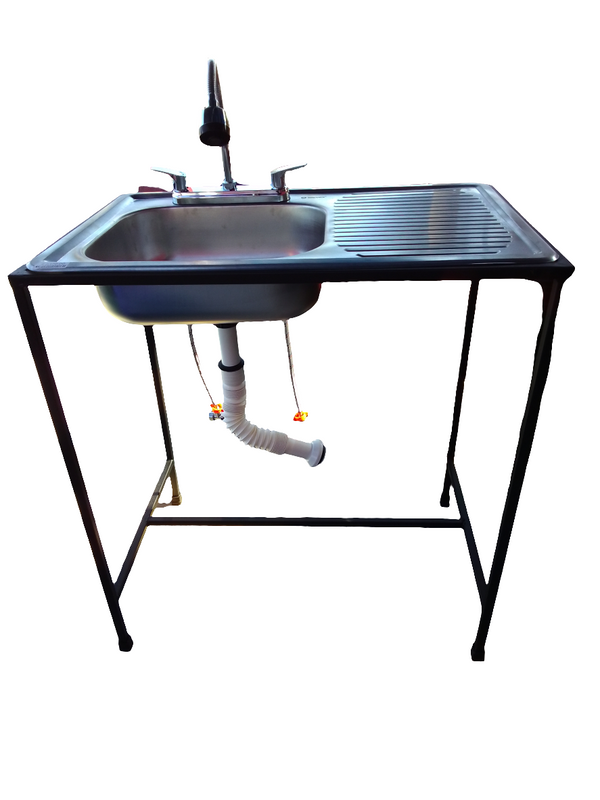 TARJA PLATA CON BASE Y ESCURRIDOR