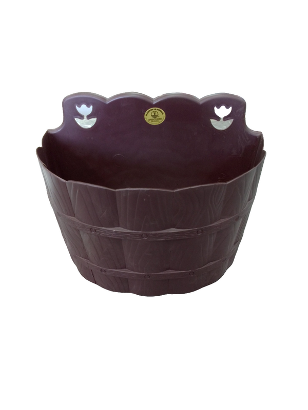 MACETA DE PARED #2 CHOCOLATE