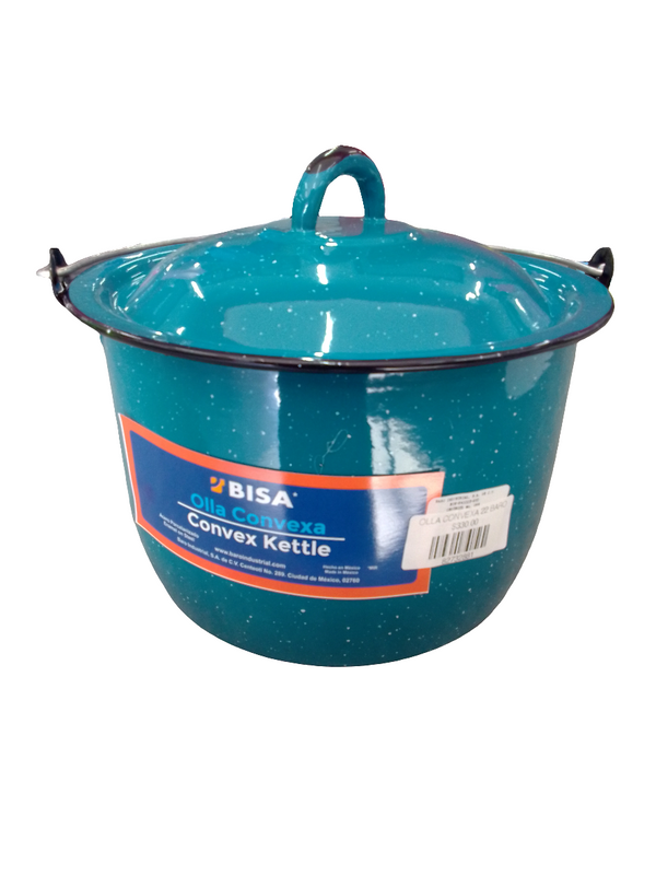 OLLA CONVEXA PELTRE BARO 22 CM 6 L