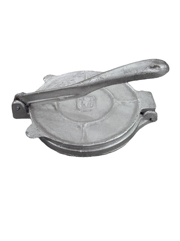 PRENSA TORTILLERA SUPER PESADO RUELAS 16.5 CM