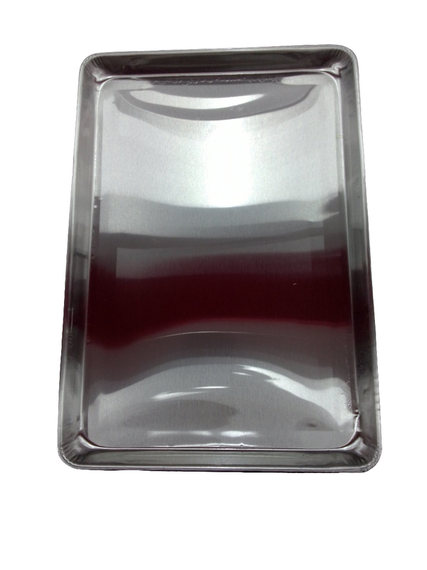 CHAROLA CHICA 35X50 CM ACERO INOX