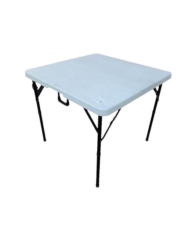 MESA PLEGABLE CUADRADA 86x86 REFORZADA