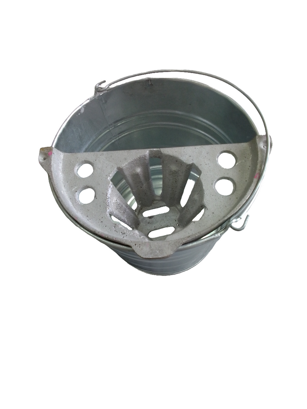 EXPRIMIDOR DE TRAPEADOR DE ACERO PARA CUBETA GALVANIZADA