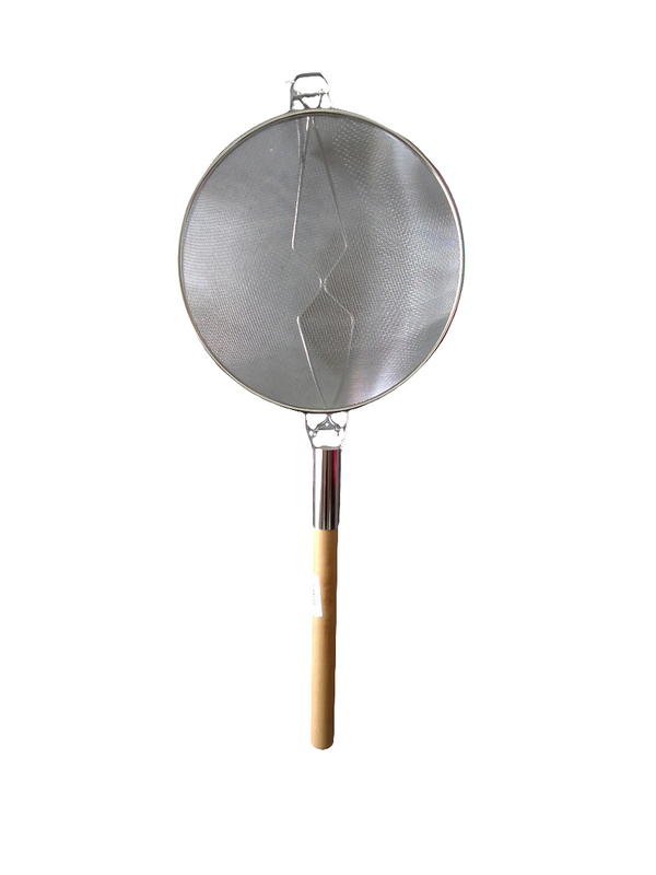 COLADOR ACERO INOX 35 CM MALLA DOBLE / MGO