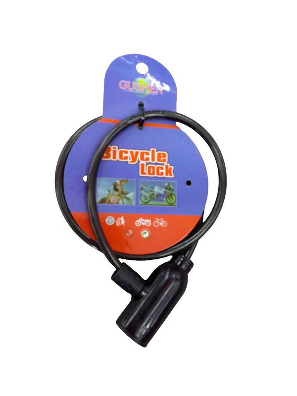 CANDADO PARA BICICLETA 1X65CM MOD HE5