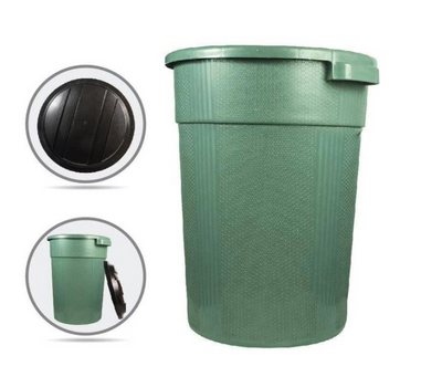 Bote de Basura con Tapa Lisa 75 Litros Ecológico Marnie
