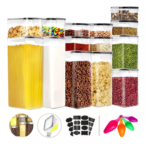 JUEGO RECIPIENTES HERMETICOS 14 PZ