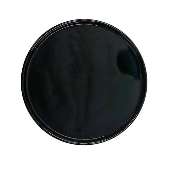 PLATO BARCELONA 23 CM MELAMINA NEGRA TAVOLA