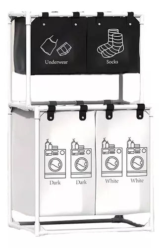 RACK DE ROPA LAVANDERIA